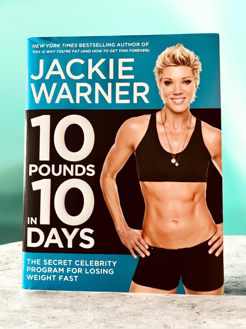 Jackie Warner 10 Pounds in 10 Days Hardcover Book | Excellent Condition | Used